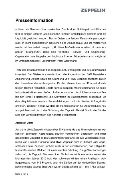 PDF Dokument - ZEPPELIN GmbH