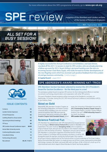 September Issue - SPE in the UK