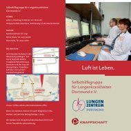 Selbsthilfegruppe für Lungenkrankheiten - Programm 2010 PDF 127,8