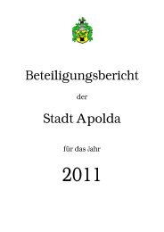 Bericht 2011 - Apolda