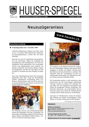 Dezember 2009 - Februar 2010 [PDF, 937 KB] - Gemeinde Hausen ...