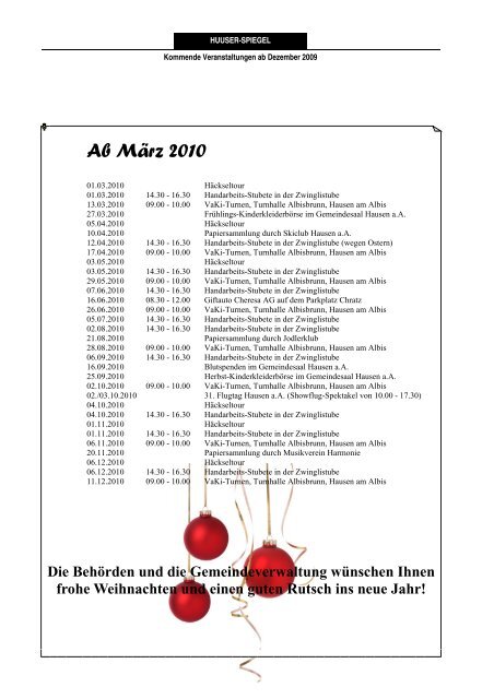 Dezember 2009 - Februar 2010 [PDF, 937 KB] - Gemeinde Hausen ...