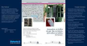 Informationsmaterial + Anfahrt (PDF) - auf den Seiten des ...
