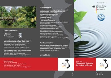 AKIZ flyer - IEEM - Institut für Umwelttechnik und Management an ...