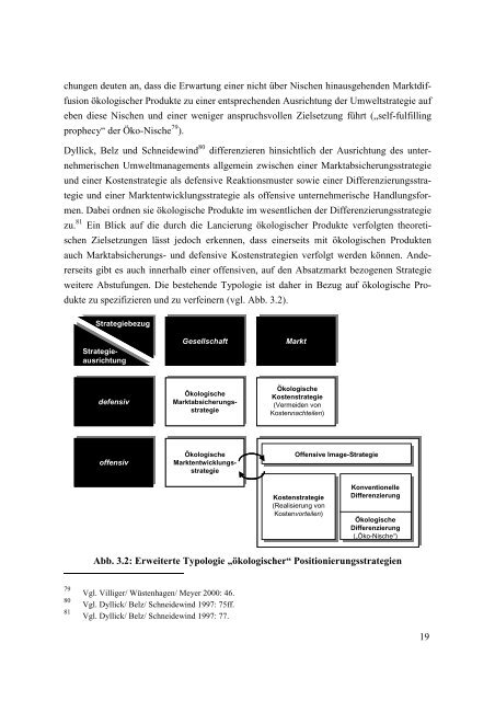 Wettbewerbsstrategien für ökologische Produkte - Produktion und ...