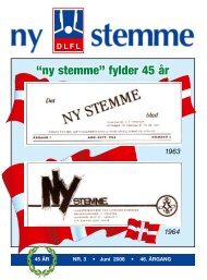 “ny stemme” fylder 45 år - Dansk Landsforening for Laryngectomerede