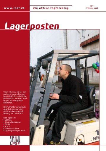 februar 2008 - Lager, Post og Servicearbejdernes Forbund