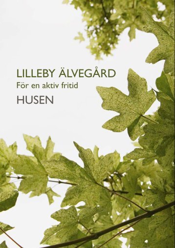 LILLEBY ÄLVEGÅRD HUSEN - NCC