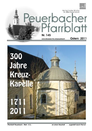 Osterpfarrblatt 2011 - Pfarre Peuerbach