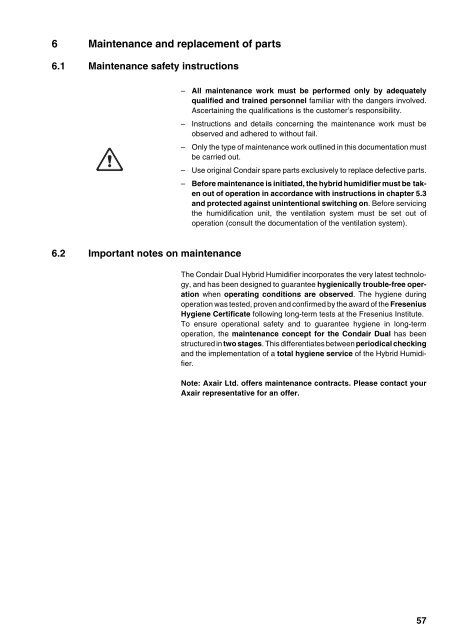 Condair Dual 2 manual.pdf