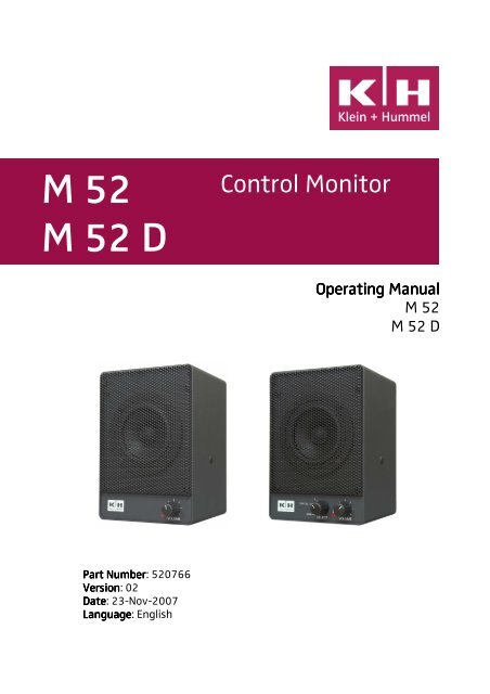 M 52, M 52 D Manual.pdf