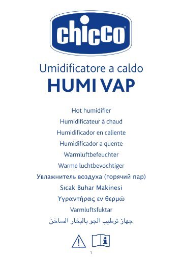 MANUALE ISTRUZIONI HUMI VAP.indd - Chicco