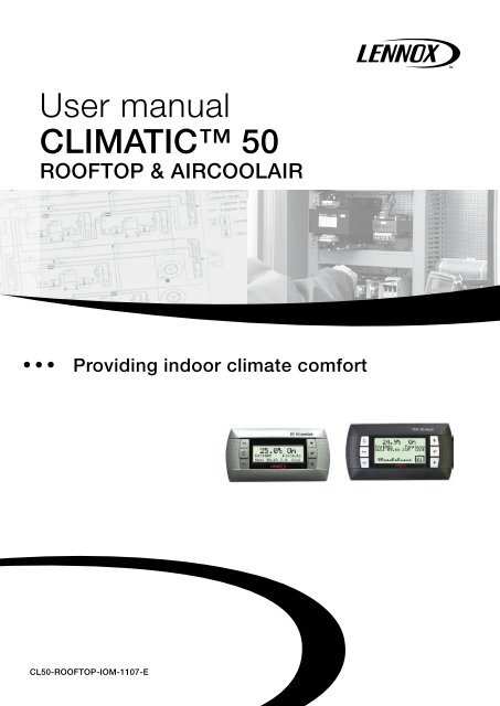 CLIMATIC™ 50 User manual - Lennox