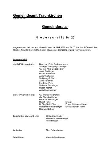 Datei herunterladen - .PDF - Traunkirchen