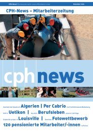 Cph-News - CPH Chemie + Papier Holding AG