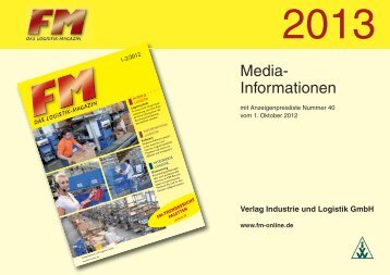 Mediadaten - FM DAS LOGISTIK-MAGAZIN