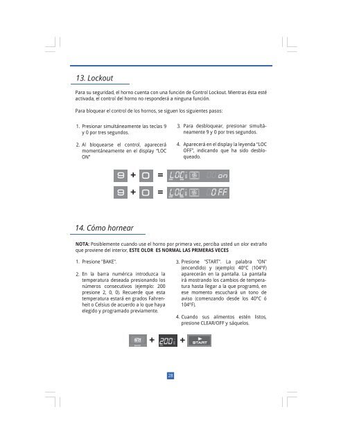 Manual de Uso y Cuidado - Mabe