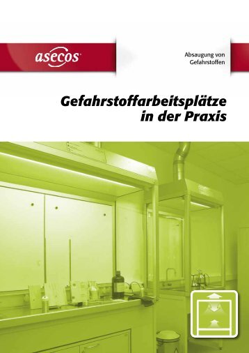 Komplettes Programm der asecos Gefahrstoffarbeitsplätze als PDF