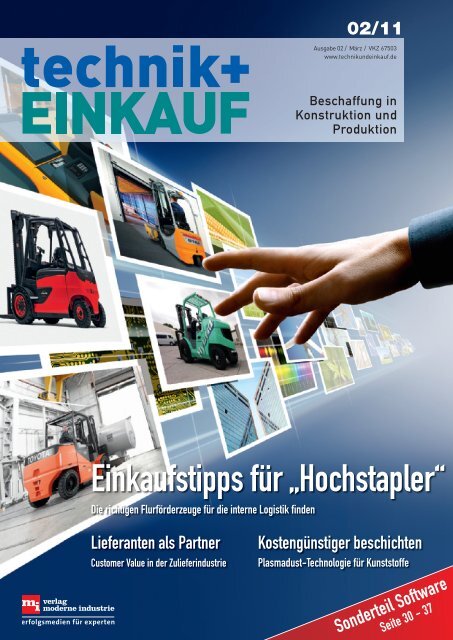 Ausgabe 2 / 2011 - technik + EINKAUF