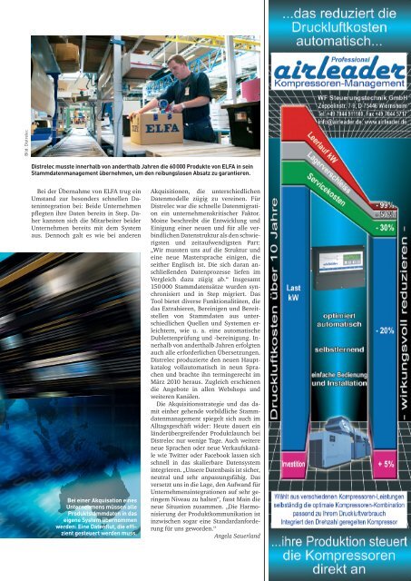 Ausgabe 2 / 2011 - technik + EINKAUF