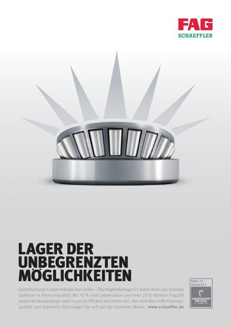 Ausgabe 2 / 2011 - technik + EINKAUF