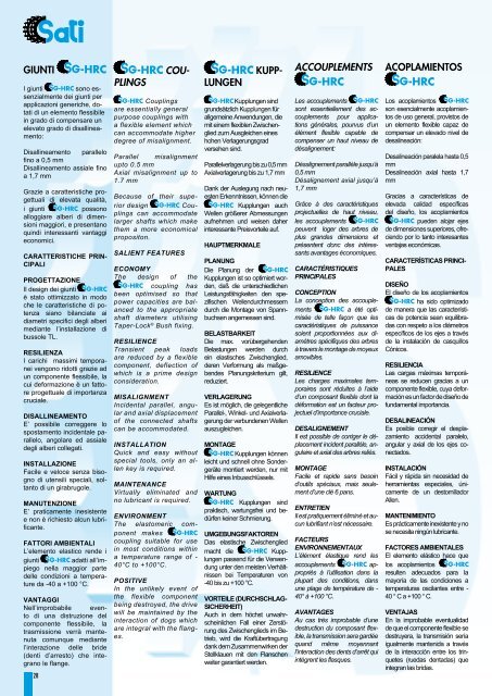 elementi di trasmissione / power transmission products ... - Sati