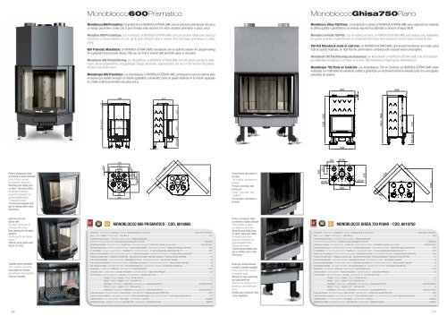 Linea Caminetti Fireplaces Line