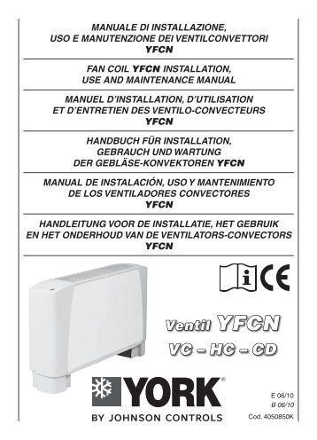 VC – HC – CD - Johnson Controls