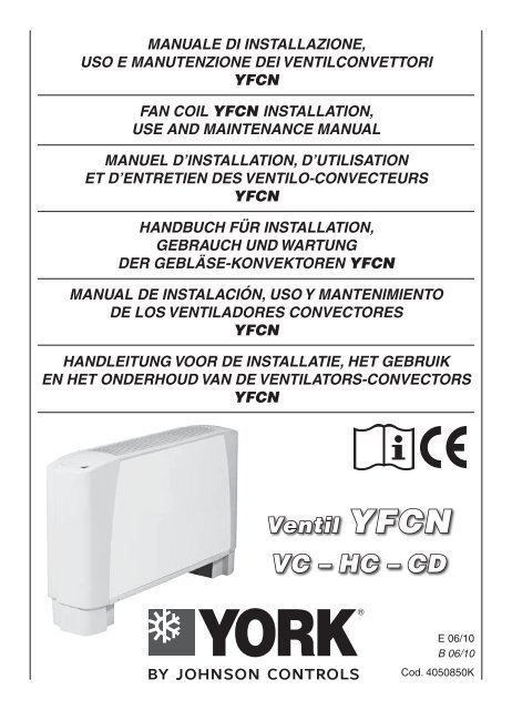 VC – HC – CD - Johnson Controls