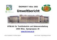 Umweltbericht 2002 inkl. Abfallwirtschaftskonzept 2001 - SUN ...