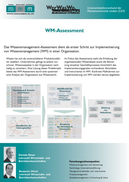 neue Endversion16112006.indd - ULV Leoben - Montanuniversität ...