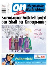 Bauernkammer Knittelfeld fordert - Obersteirische Nachrichten