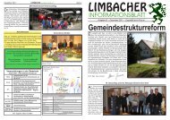 Gemeindestrukturreform - Gemeinde Limbach bei Neudau