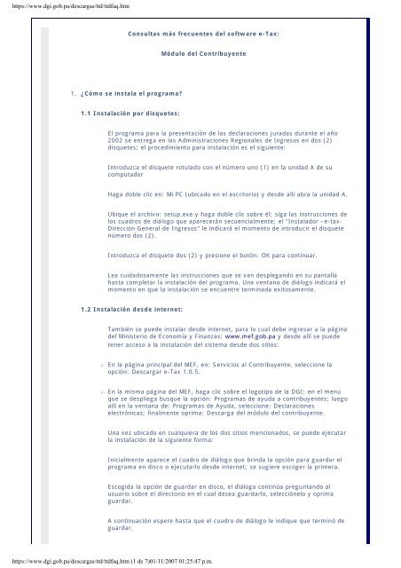 Dirección General de Ingresos