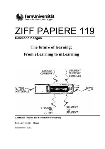 ZIFF PAPIERE 119 - beim deposit::hagen - FernUniversität in Hagen