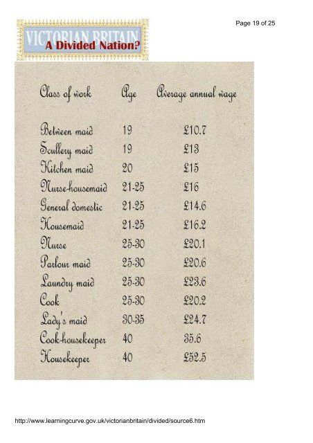 http://www.learningcurve.gov.uk/victorianbritain/divided/default.htm ...