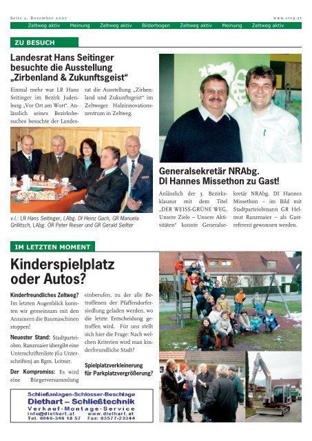 Zeitung - Steirische Volkspartei