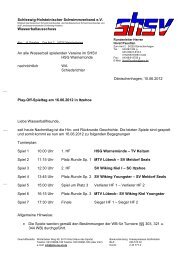 Spielplan Play-Off 2012 - Schleswig-Holsteinischer ...