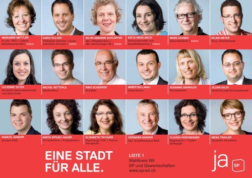 Stadtparlament Wil Webflyer (pdf 812kB) - bei der SP Wil