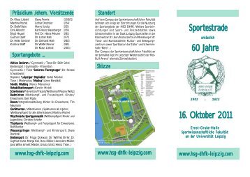 Infos zum Verein, Programm, Sportangebote ... hier "flyer"