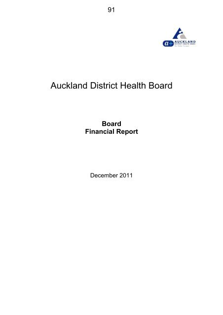 15 February 2012 - Auckland District Health Board