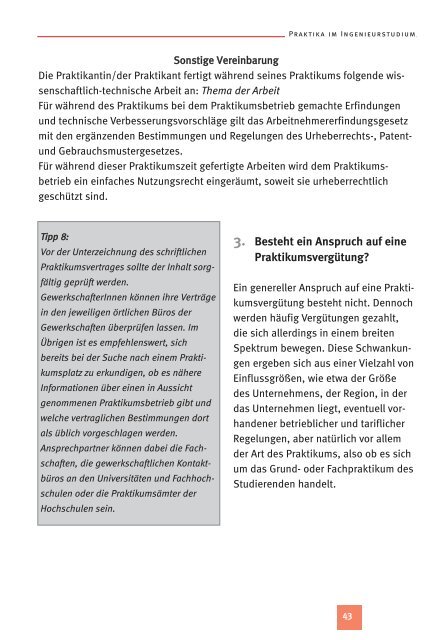 Praktika im Ingenieurstudium - Kooperationsstelle Hochschulen ...