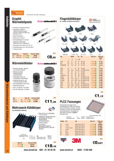 Signal / Daten - Farnell