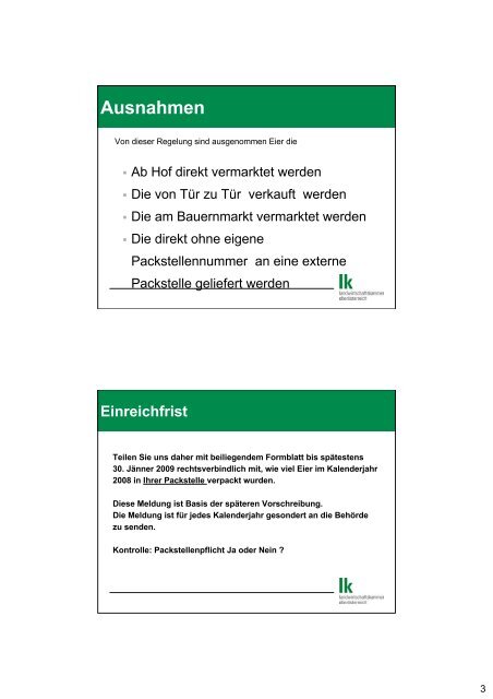 Gesetzliche Neuerungen in der Eier- und Gefl