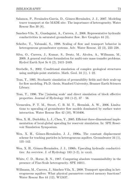 Upscaling and Inverse Modeling of Groundwater Flow and Mass ...