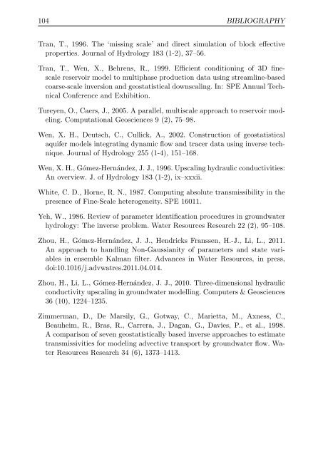 Upscaling and Inverse Modeling of Groundwater Flow and Mass ...