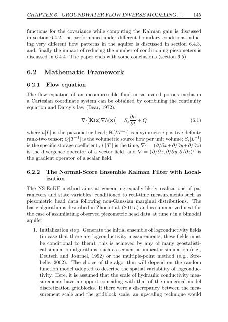 Upscaling and Inverse Modeling of Groundwater Flow and Mass ...