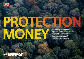 Protection Money - Greenpeace