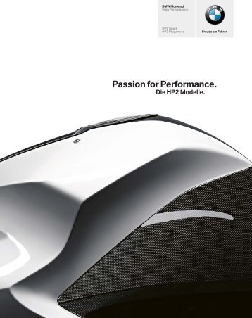 Katalog HP 2 Modelle (PDF, 2,6 MB - BMW Motorrad Österreich