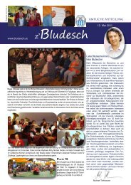 z'Bludesch - Gemeinde Bludesch